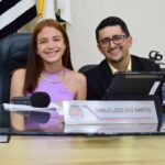 ESTUDANTES DE ESCOLAS PÚBLICAS E PARTICULARES PARTICIPAM DE SESSÃO DA CÂMARA DE DRACENA E APRESENTAM PROPOSTAS .