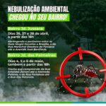 🚨 COMBATE À DENGUE: NEBULIZAÇÃO NOS BAIRROS 🚨