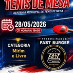 CAMPEONATO DE TÊNIS DE MESA 🏓