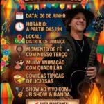 SEGURA O QUEIXO QUE A FESTANÇA VAI SER DAS BOAS TRADICIONAL FESTA JUNINA DA JAMAICA